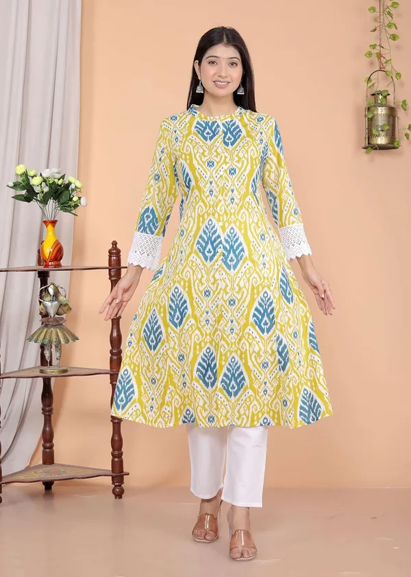 Women_S_Cotton_Kurti_With_Pant