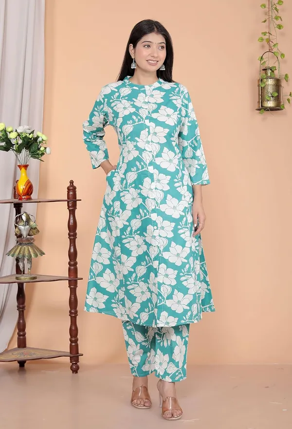 Women_S_Cotton_Kurti_With_Pant