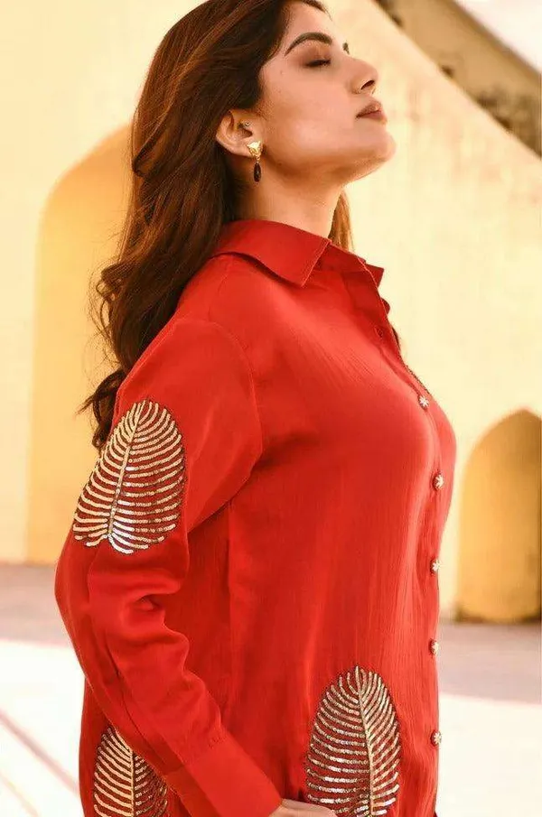 Women_S_Cotton_Tunic_And_Trouser_Set