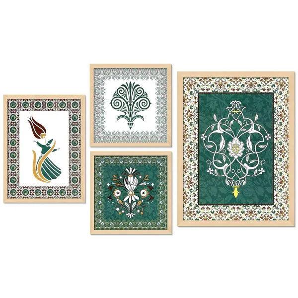 Framed_Scenery_Painting_Set_For_Wall_Decoration