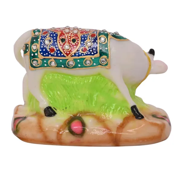 Marble_Cow_And_Calf_Statue