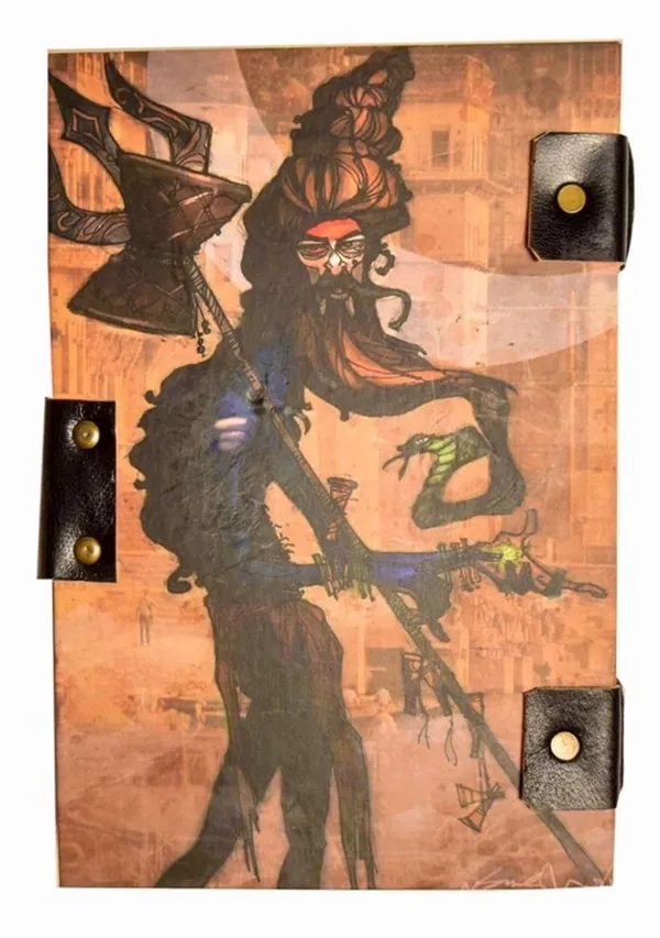 Cardboard_Journal_With_Buckle_Lock