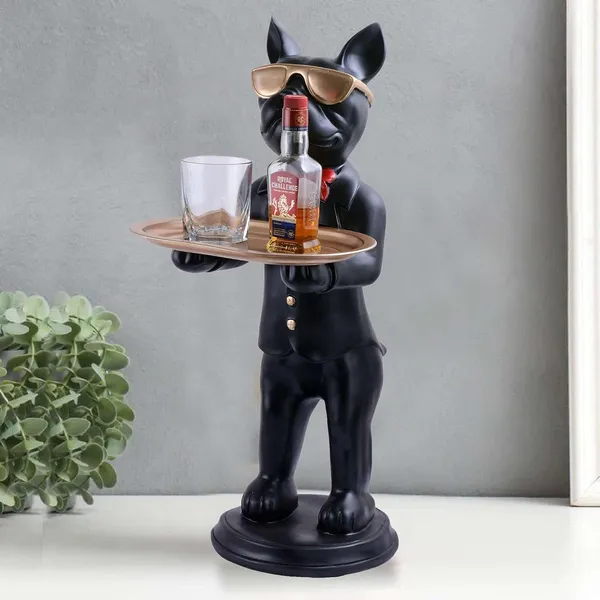 Dog_Showpiece_With_Plate