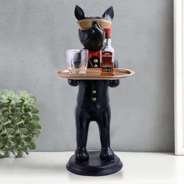 Dog_Showpiece_With_Plate