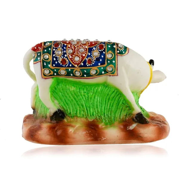 Marble_Cow_And_Calf_Statue