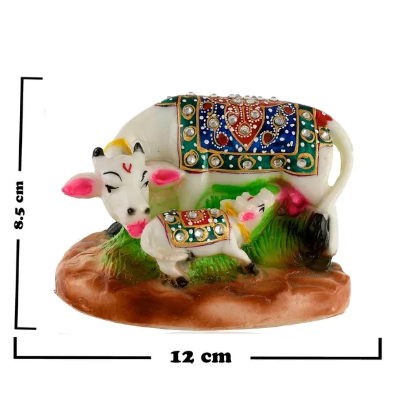 Marble_Cow_And_Calf_Statue