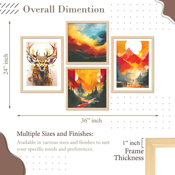 Framed_Scenery_Painting_Set_For_Wall_Decoration