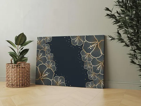 Framed_Flower_Canvas_Painting