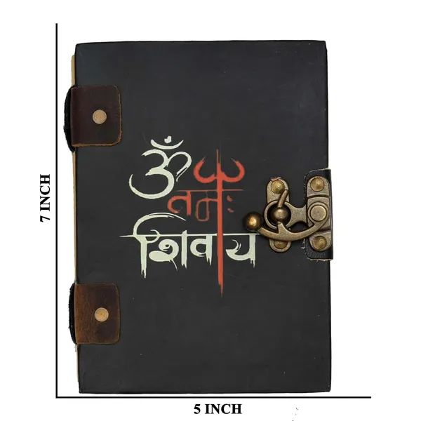 Handmade_Cardboard_Journal_With_Buckle_Lock