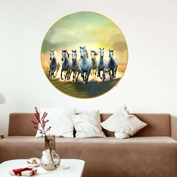 Seven_Horses_Vastu_Wall_Painting