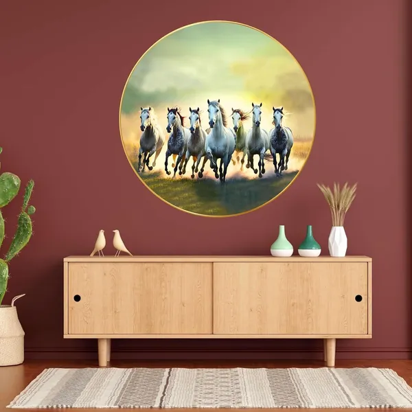 Seven_Horses_Vastu_Wall_Painting