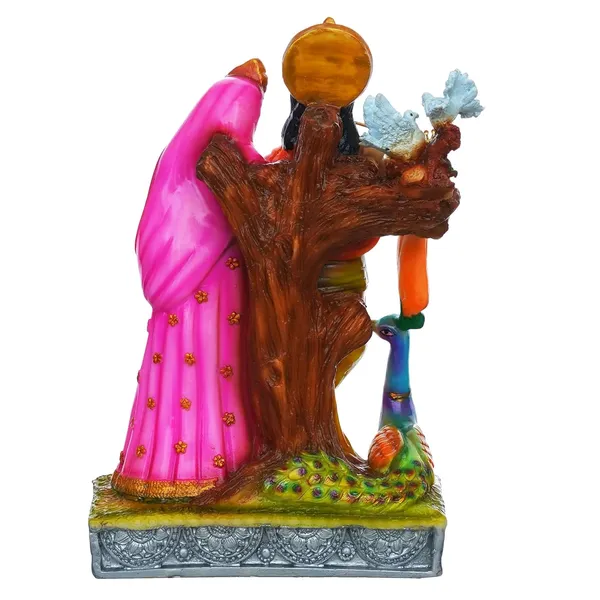 Radha_Krishna_With_Cow_Polyresin_Statue