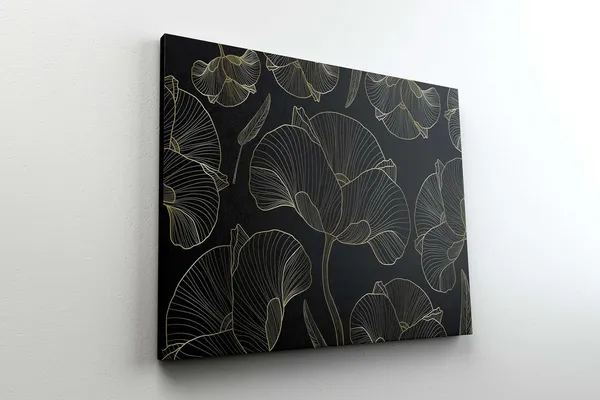 Framed_Canvas_Flower_Painting