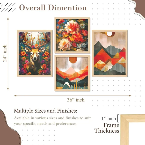 Framed_Scenery_Painting_Set_For_Wall_Decoration