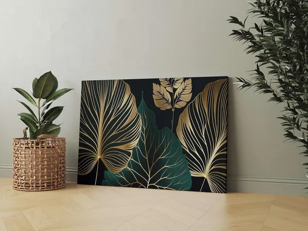 Framed_Canvas_Flower_Painting
