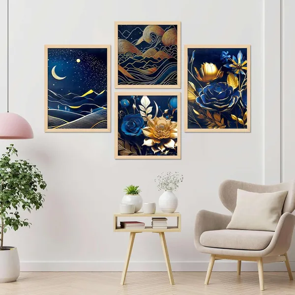 Framed_Scenery_Painting_Set_For_Wall_Decoration