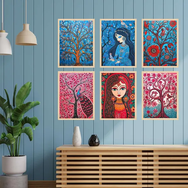 Madhubani_Framed_Wall_Painting