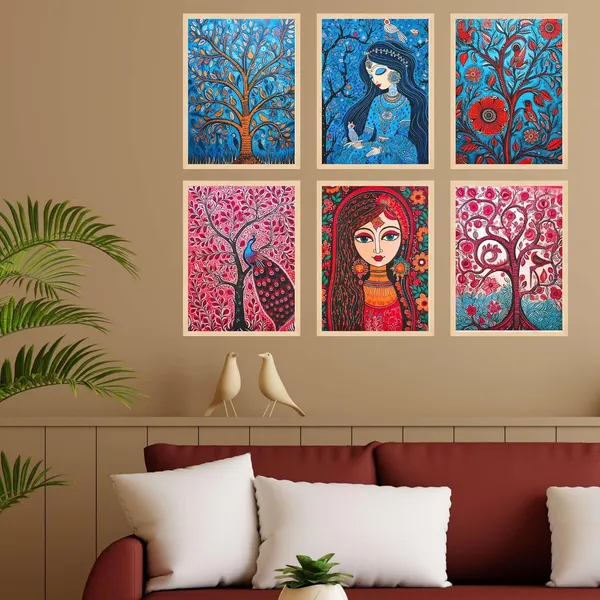 Madhubani_Framed_Wall_Painting