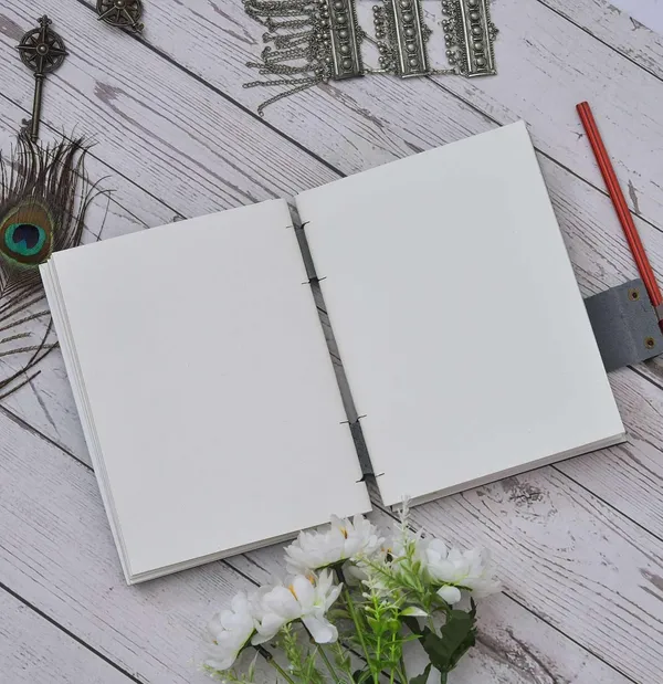 Handmade_Cardboard_Journal_With_Buckle_Lock