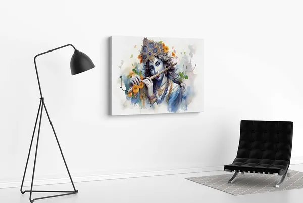 Radha_Krishna_Canvas_Painting_With_Frame