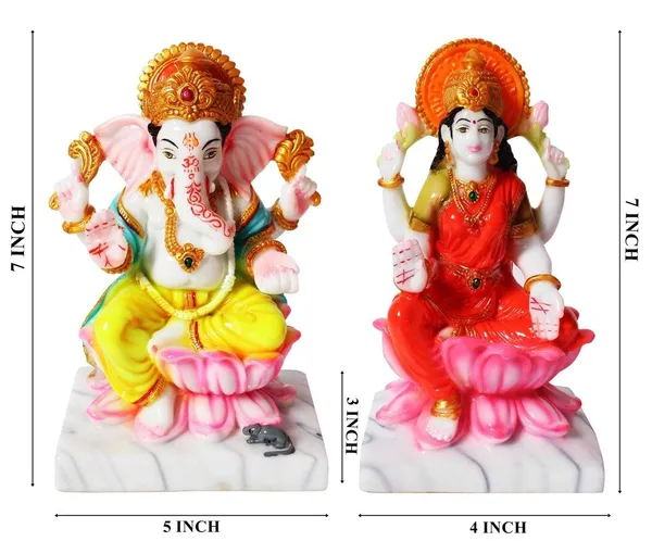 Laxmi_Ganesh_Idol_For_Pooja
