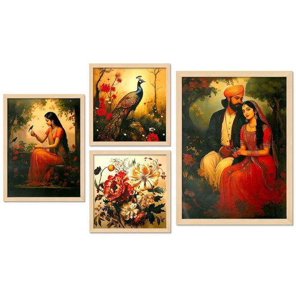 Framed_Scenery_Painting_Set_For_Wall_Decoration