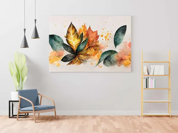 Framed_Canvas_Flower_Painting