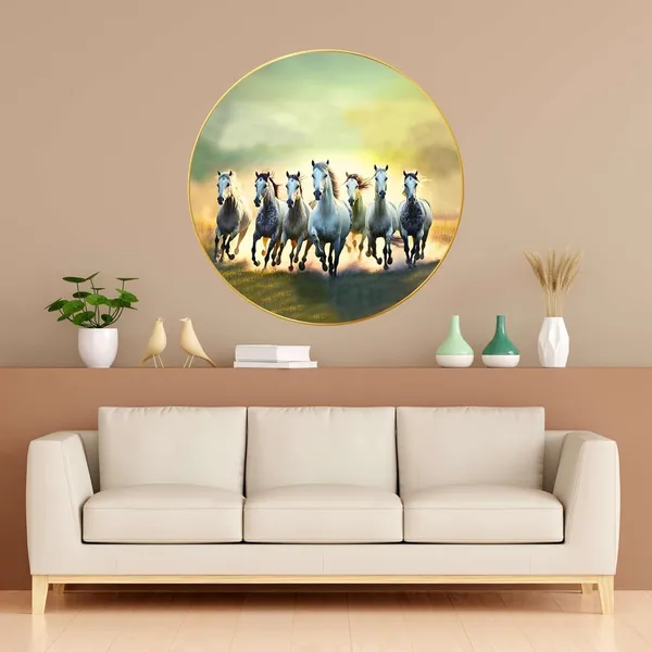 Seven_Horses_Vastu_Wall_Painting