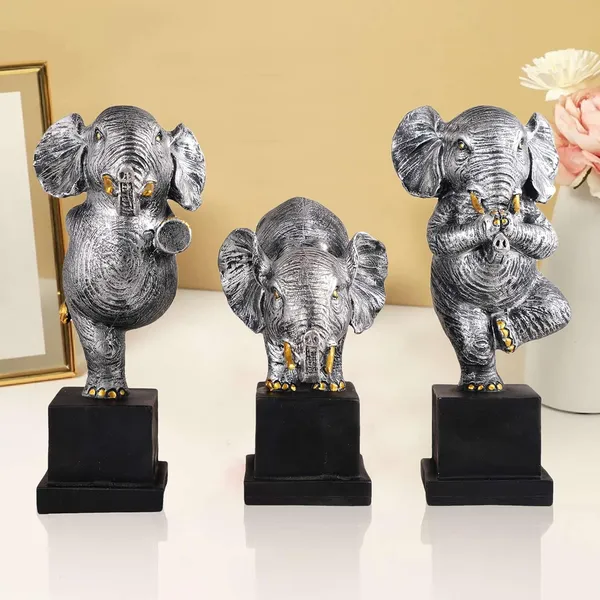 Polyresin_Elephant_Showpiece_Statue