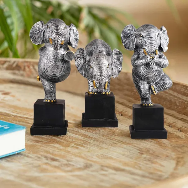 Polyresin_Elephant_Showpiece_Statue
