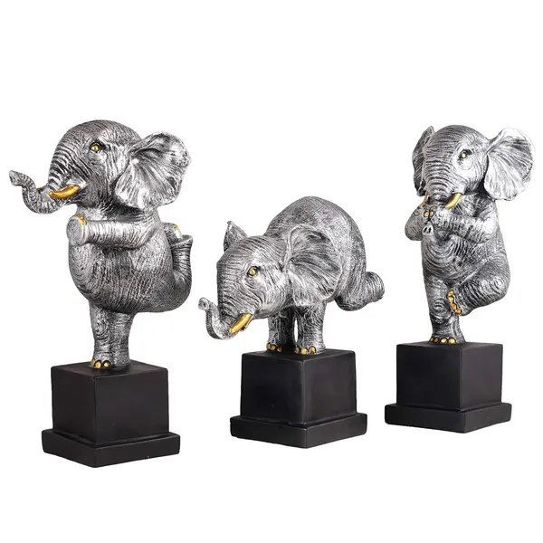 Polyresin_Elephant_Showpiece_Statue