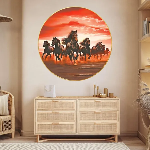 Seven_Horses_Vastu_Wall_Painting