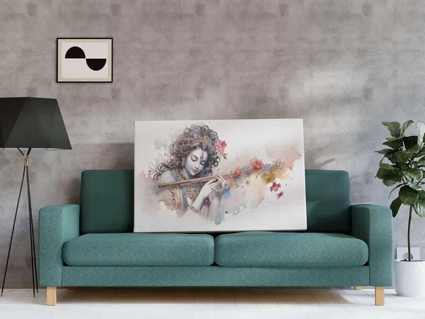 Radha_Krishna_Canvas_Painting_With_Frame