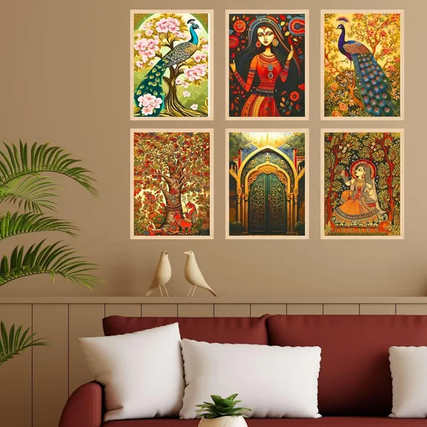 Madhubani_Framed_Wall_Painting