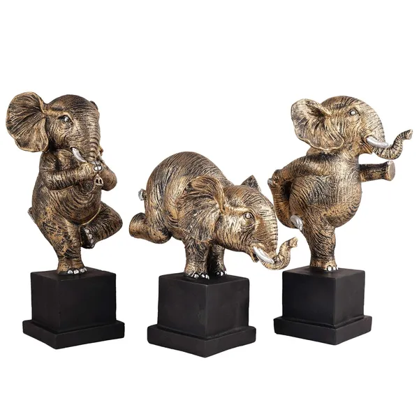 Polyresin_Elephant_Showpiece_Statue
