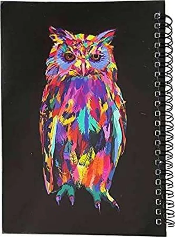 Owl_Printed_Cardboard_Diary