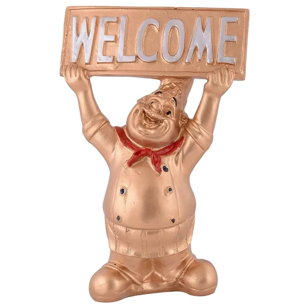 Resin_Chef_Figurine_With_Welcome_Board