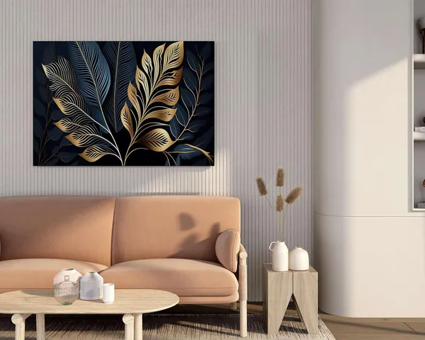 Framed_Canvas_Flower_Painting
