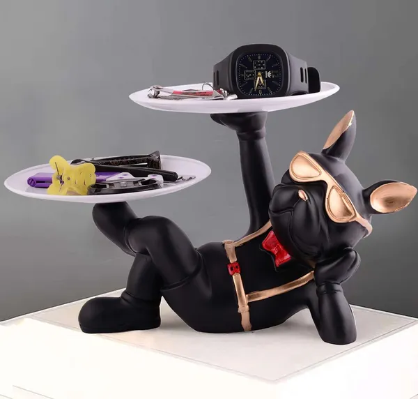 Dog_Showpiece_With_Plate