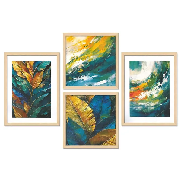 Framed_Scenery_Painting_Set_For_Wall_Decoration