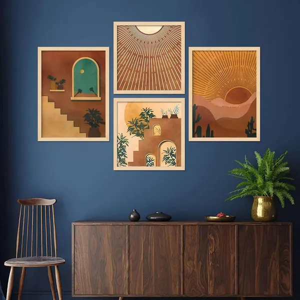 Framed_Scenery_Painting_Set_For_Wall_Decor