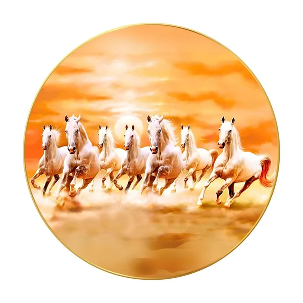 Seven_Horses_Vastu_Wall_Painting