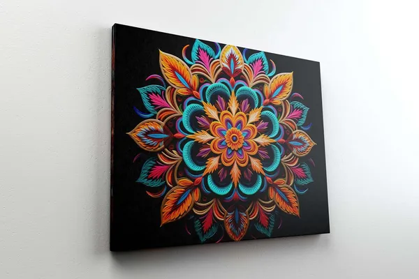Framed_Canvas_Mandala_Painting