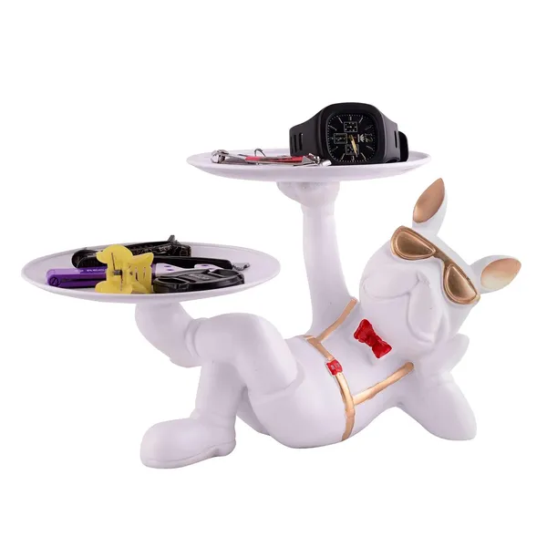Dog_Showpiece_With_Plate