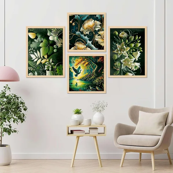 Framed_Scenery_Painting_Set_For_Wall_Decor