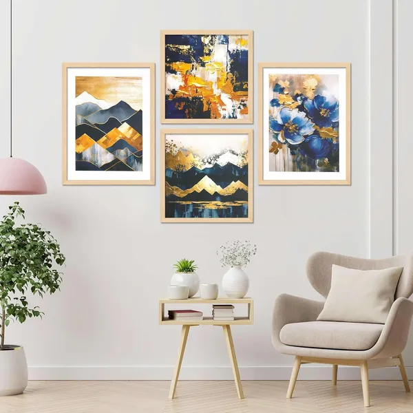 Framed_Scenery_Painting_Set_For_Wall_Decoration
