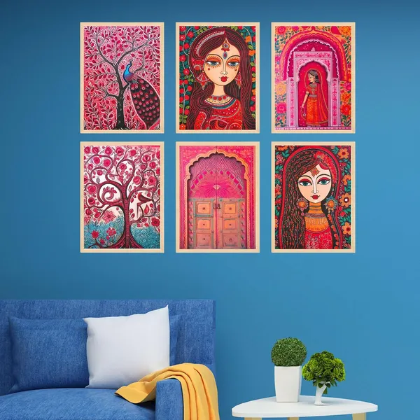 Madhubani_Framed_Wall_Painting