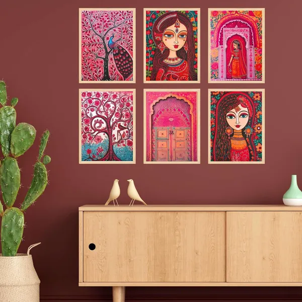Madhubani_Framed_Wall_Painting