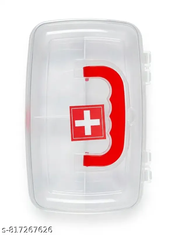 Portable_Plastic_First_Aid_Box_With_Handle_And_Compartments