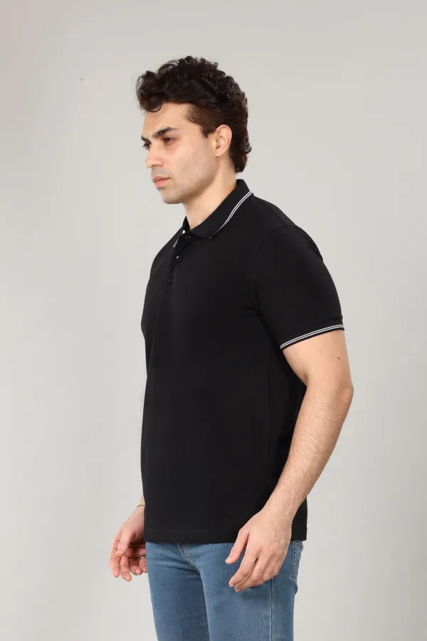 Black_Cotton_Collared_Polo_T_Shirt_For_Men